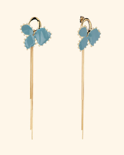 MF-ESTELLE Blue oorbellen