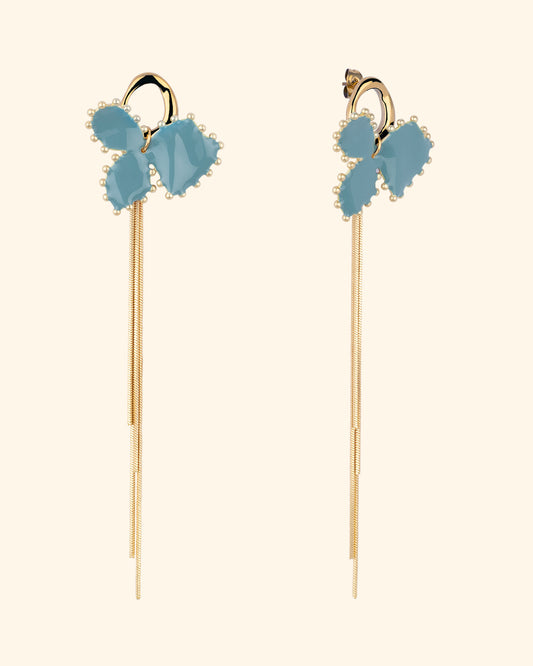 MF-ESTELLE Blue oorbellen