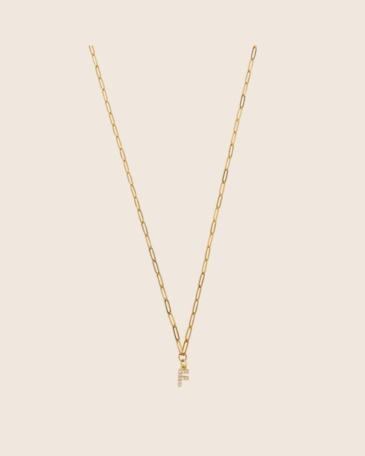 Initial ketting goud